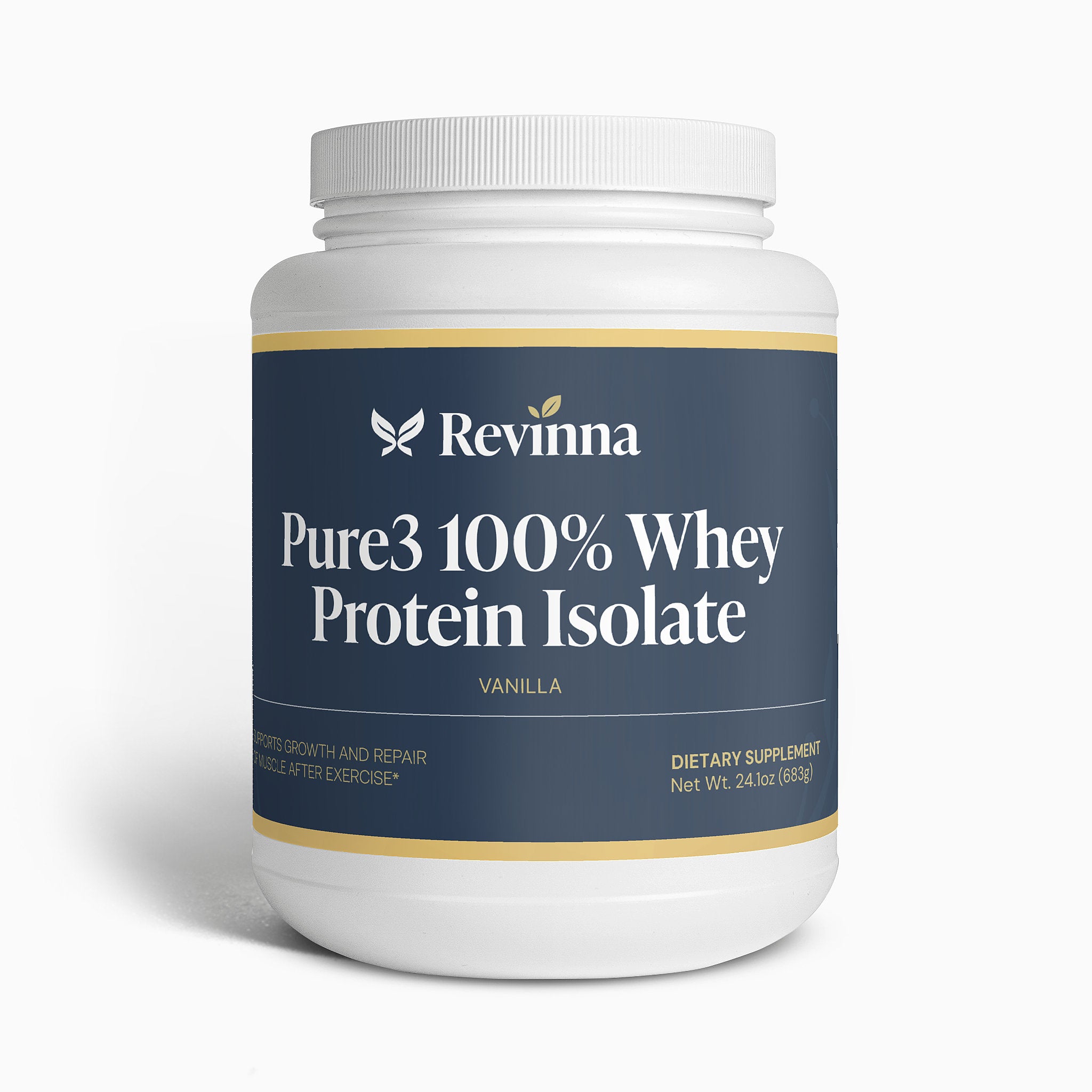 Pure3 100% Whey Protein Isolate (Vanilla)